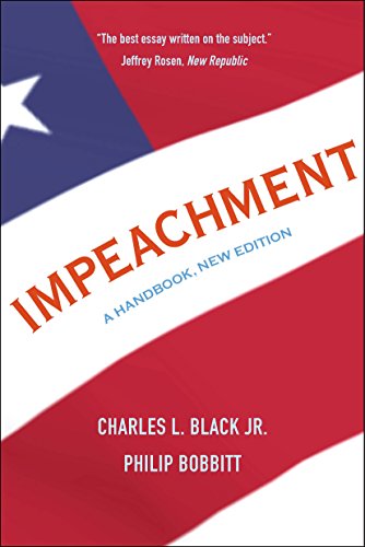 Stock image for Impeachment A Handbook New Edi for sale by SecondSale