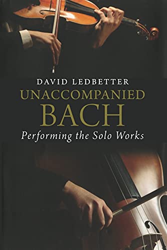 Beispielbild fr Unaccompanied Bach zum Verkauf von Blackwell's