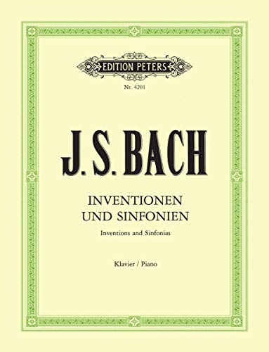 Stock image for Bach: Inventions and Sinfonias, BWV 772-801 for sale by ZBK Books
