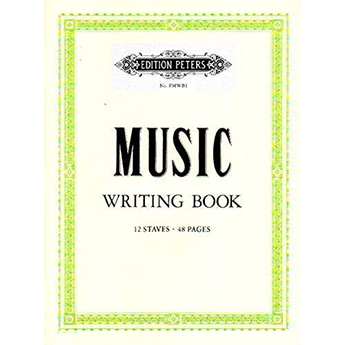 9780300755978: Peters Music Writing Book: 12 Notensysteme pro Seite (Edition Peters)