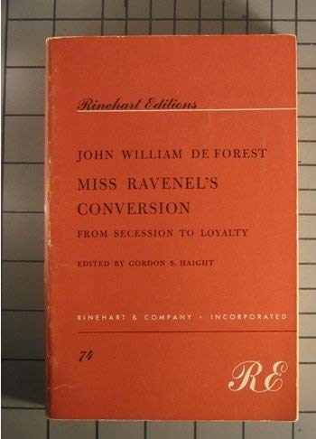 Stock image for Miss Ravenels Conversion from Secession to loyalty for sale by Better World Books