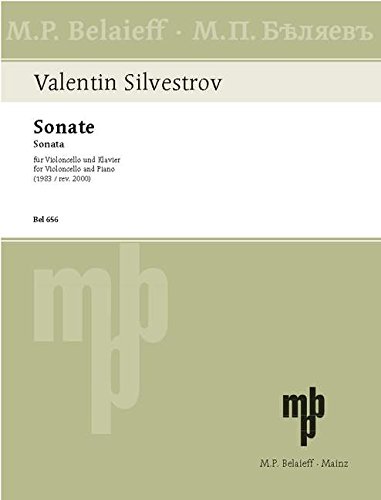 9780302003794: Sonata for Cello and Piano by Valentin Silvestrov