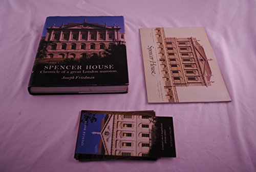 Imagen de archivo de Spencer House Chronicle of a great London mansion a la venta por The Deva Bookshop