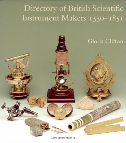 Imagen de archivo de Directory of British Scientific Instrument Makers 1550-1851 a la venta por Art&Libri Firenze