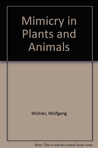 9780303746799: Mimicry in Plants and Animals (World University Library)