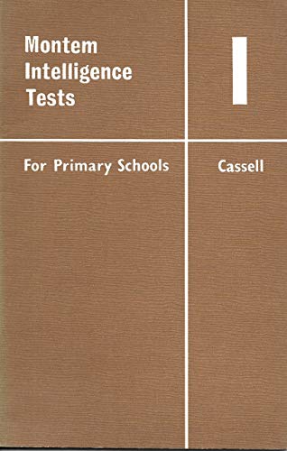 Montem Intelligence Tests for Primary Schools (9780304291342) by H Bates