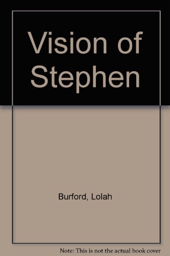 Imagen de archivo de The Vision of Stephen a la venta por Syber's Books