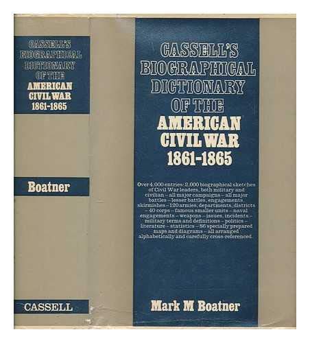 Beispielbild fr Cassell's Biographical Dictionary of the American Civil War zum Verkauf von WorldofBooks