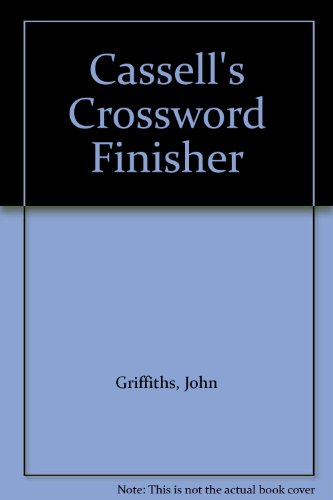 Beispielbild fr Cassell's Crossword Finisher zum Verkauf von WorldofBooks