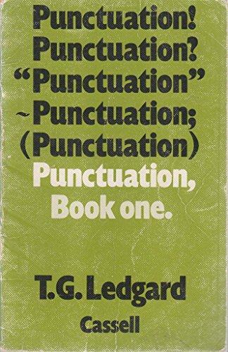 Imagen de archivo de Punctuation a la venta por WorldofBooks