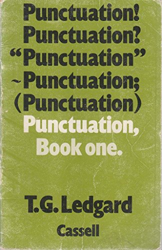 Stock image for Punctuation for sale by WorldofBooks
