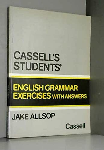 Imagen de archivo de Student's English Grammar: Exercises: With Answer Key a la venta por WorldofBooks