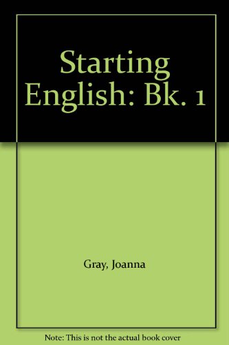 Cassell's Foundation English Series: Starting English: Students' Book (9780304306213) by Gray, Joanna