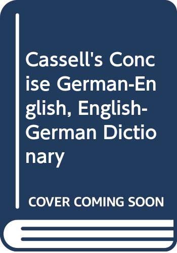 Beispielbild fr Cassell's Concise German-English, English-German Dictionary zum Verkauf von AwesomeBooks