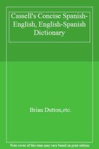 9780304308729: Cassell's Concise Spanish-English, English-Spanish Dictionary