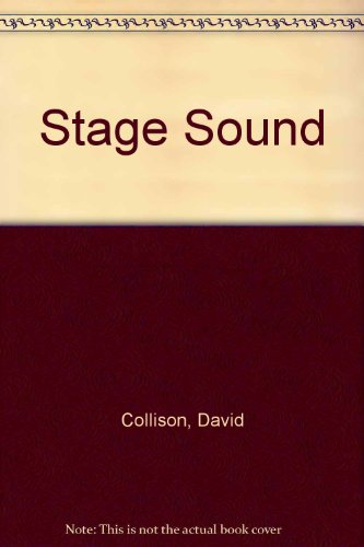 9780304309870: Stage Sound