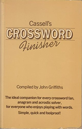 Imagen de archivo de Cassell's crossword finisher a la venta por Wonder Book