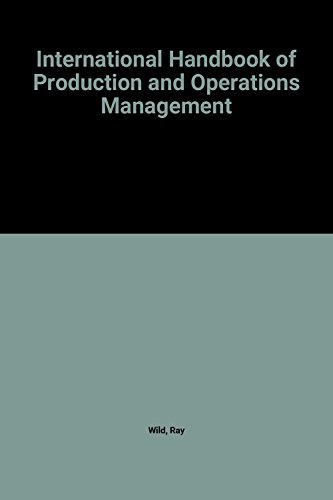 9780304315253: International Handbook of Production and Operations Management