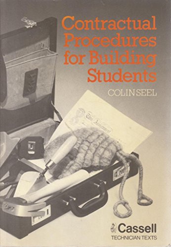 Stock image for Contractual Procedures for Building Students for sale by Goldstone Books