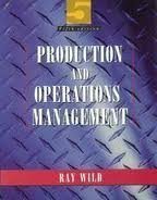 Beispielbild fr Production and Operations Management zum Verkauf von AwesomeBooks