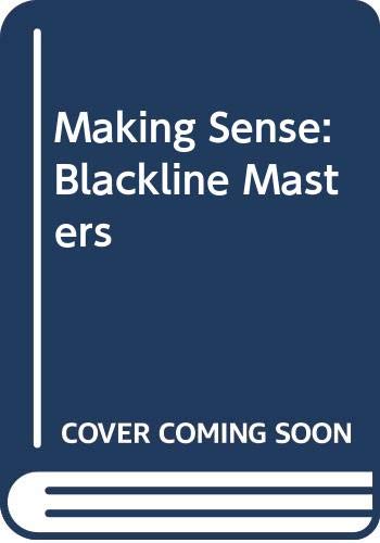 Beispielbild fr Making Sense: Blackline Masters zum Verkauf von Books From California
