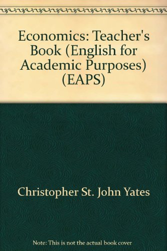 9780304317578: Economics: Tchrs' (English for Academic Purposes)