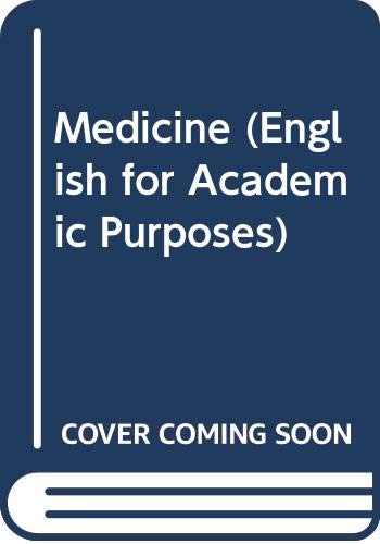 Beispielbild fr Medicine (English for Academic Purposes) zum Verkauf von medimops