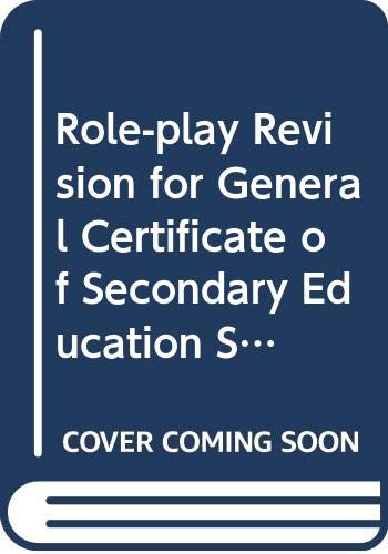 Imagen de archivo de Role-play Revision for General Certificate of Secondary Education Spanish (Role-play revision for GCSE) a la venta por WorldofBooks