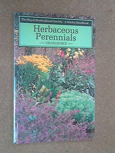 Beispielbild fr Herbaceous Perennials (Wisley Handbooks) zum Verkauf von WorldofBooks