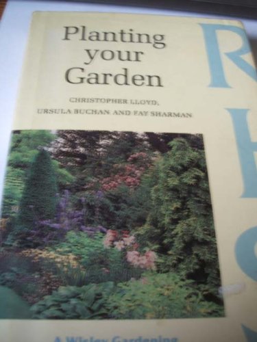 Imagen de archivo de Planting Your Garden a la venta por Better World Books
