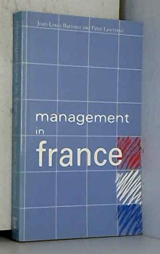 Beispielbild fr Management in France (A & P business practice) zum Verkauf von medimops