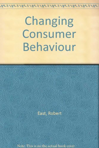 Stock image for Changing Consumer Behaviour for sale by Books Puddle