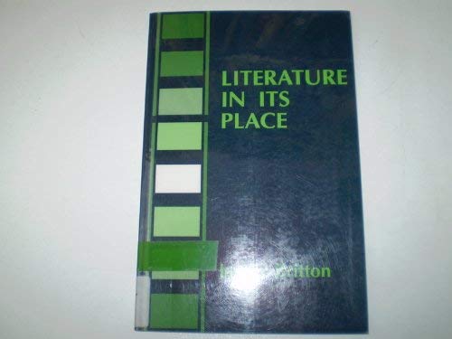 Stock image for Literature in Its Place (Cassell Education) for sale by Phatpocket Limited