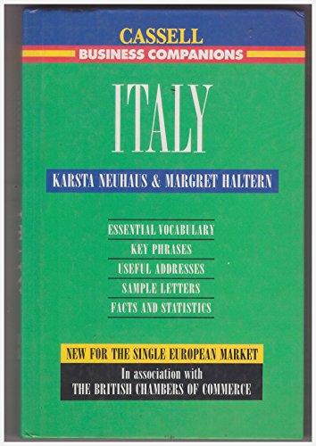 Stock image for Italy (Cassell Business Companions) (English and Italian Edition) for sale by HPB-Movies