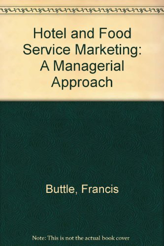 9780304330638: Hotel and Food Service Marketing: A Managerial Approach