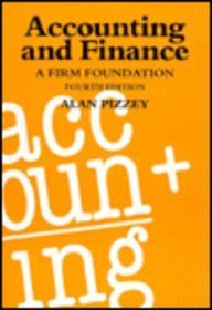 Imagen de archivo de Accounting and Finance: A Firm Foundation a la venta por AwesomeBooks