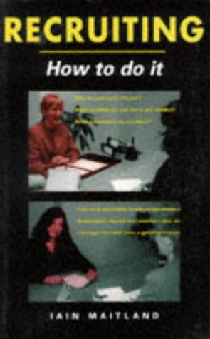 Imagen de archivo de Recruiting: How to Do It a la venta por Phatpocket Limited