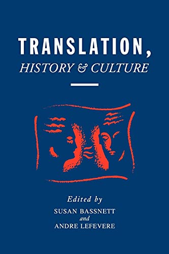 Stock image for Translation, History and Culture for sale by THE SAINT BOOKSTORE