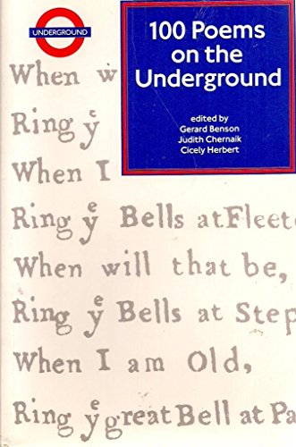 Imagen de archivo de 100 Poems on the Underground a la venta por BookHolders