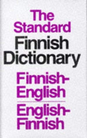 9780304341429: Standard Finnish Dictionary