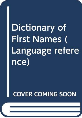9780304343980: Dictionary of First Names