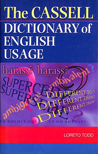 Beispielbild fr Cassell Dictionary of English Usage zum Verkauf von Better World Books