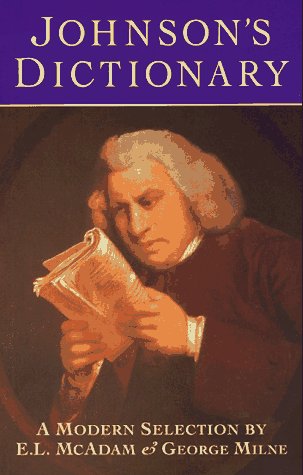 Imagen de archivo de Johnson's Dictionary: A Modern Selection a la venta por Newsboy Books