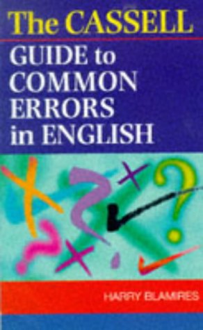 Stock image for Cassell Guide to Common Errors for sale by WorldofBooks