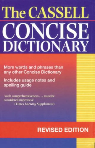 9780304350032: Cassell Concise Dictionary