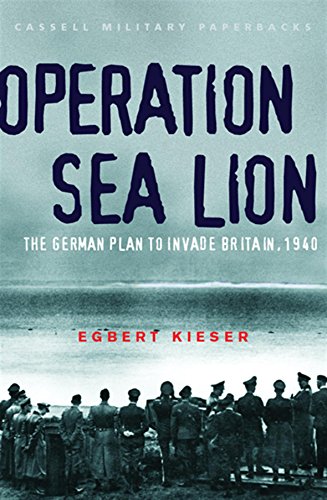 9780304352081: Operation Sea Lion: The German Plan to Invade Britain, 1940