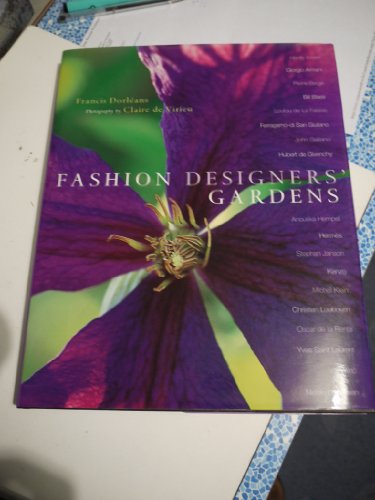 Stock image for Fashion Designers' Gardens for sale by AwesomeBooks