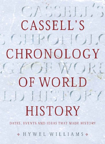 Beispielbild fr Cassell's Chronology of World History zum Verkauf von WorldofBooks