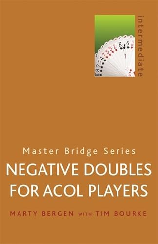 Imagen de archivo de Negative Doubles for Acol Players (Master Bridge Series) a la venta por HPB-Diamond