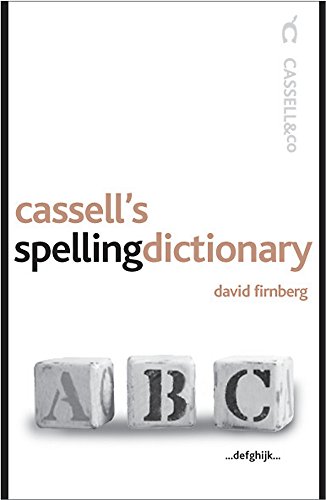 

Cassell Spelling Dictionary